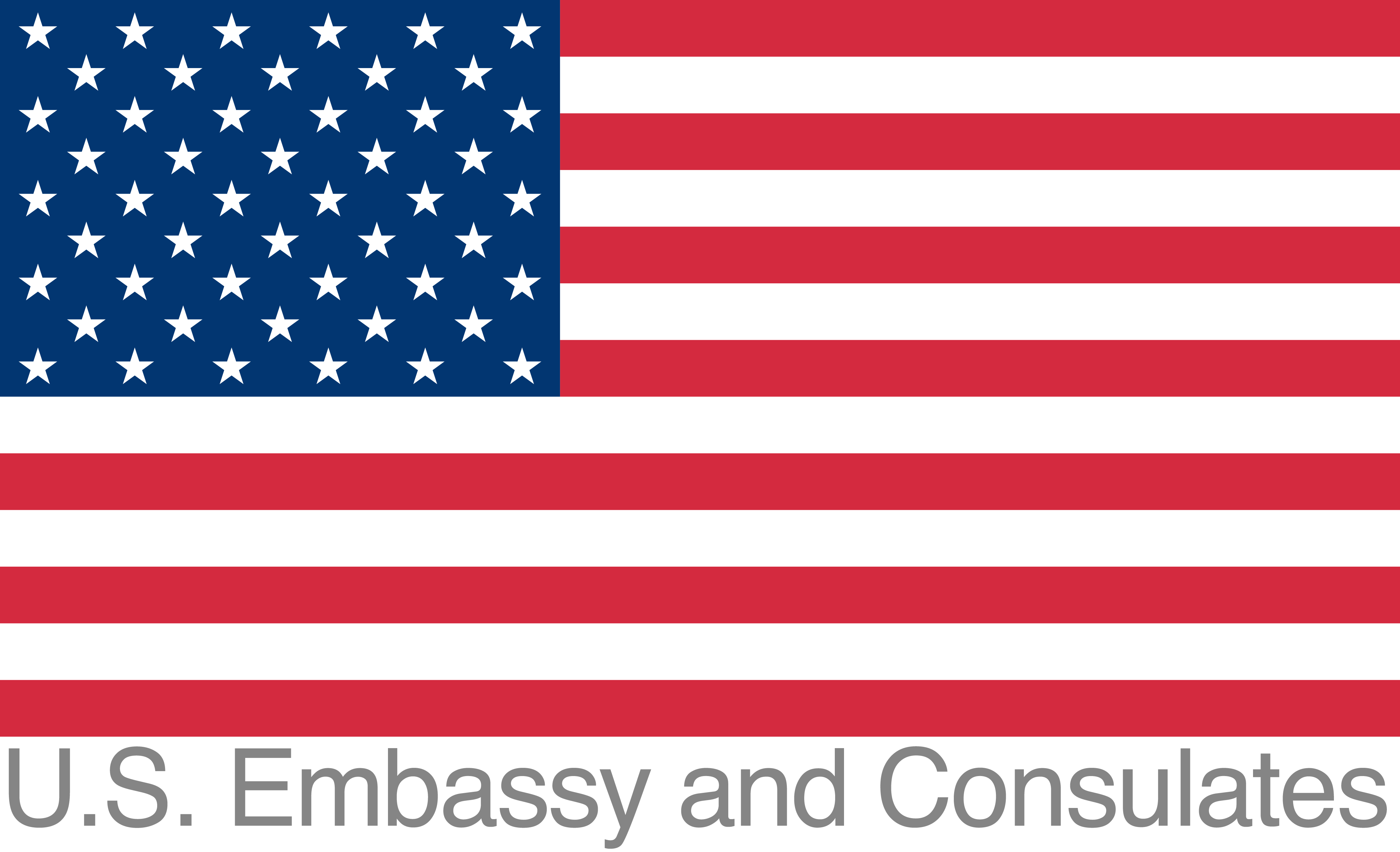 U.S. Embassy and Consulates in Brazil logo_vertical - EN Transparent